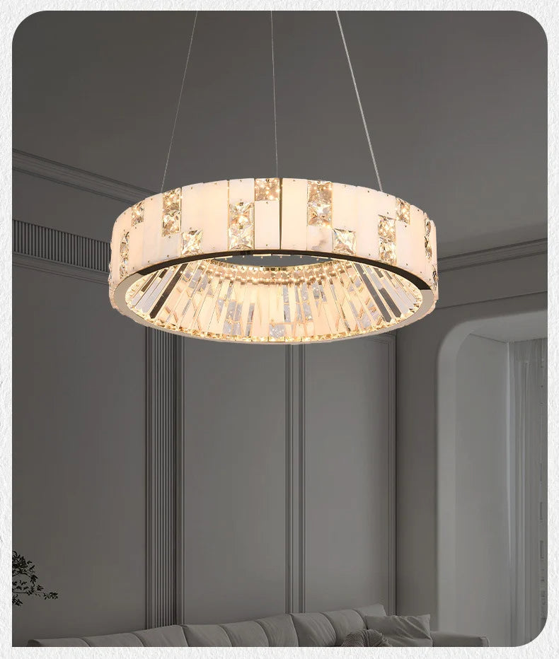 Edora Spanish Marble Chandelier