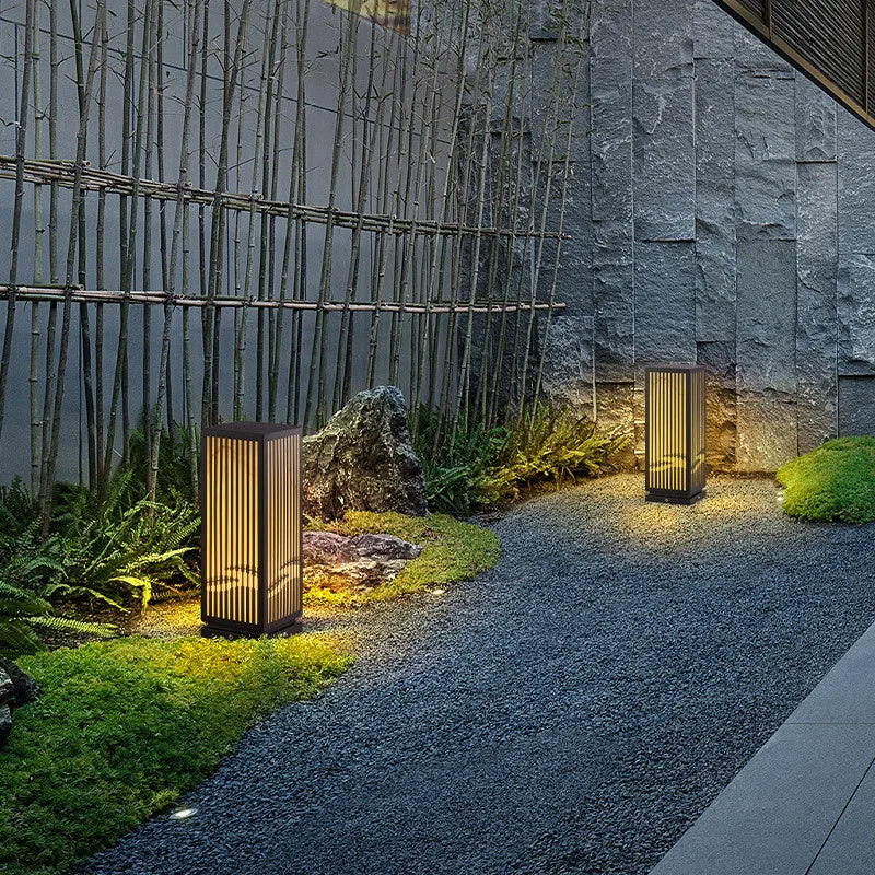 Mason Modern Outdoor Pillar Light