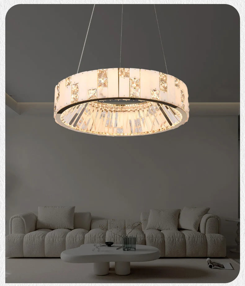 Edora Spanish Marble Chandelier