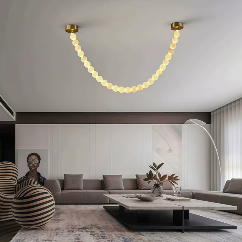 OLAUS Marble Pearl Pendant