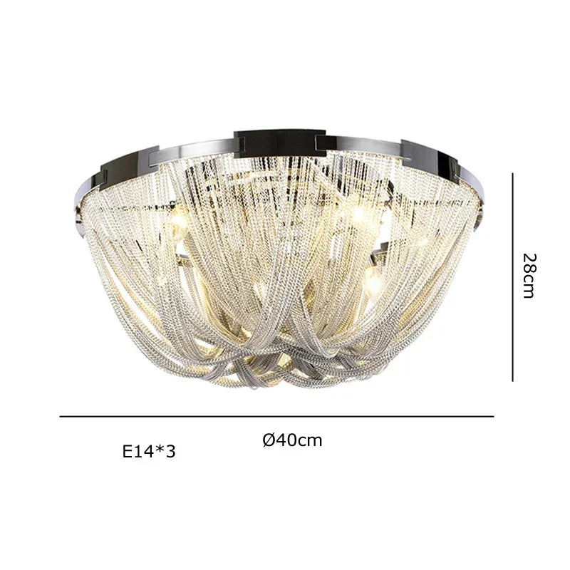 Alverton Tassel Staircase Chandelier