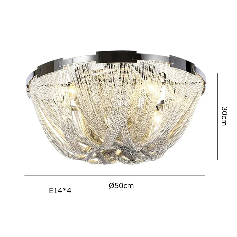 Alverton Tassel Staircase Chandelier