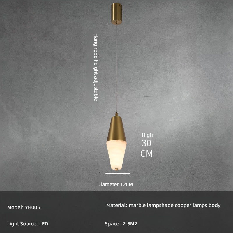 Alabix Marble Pendant Light