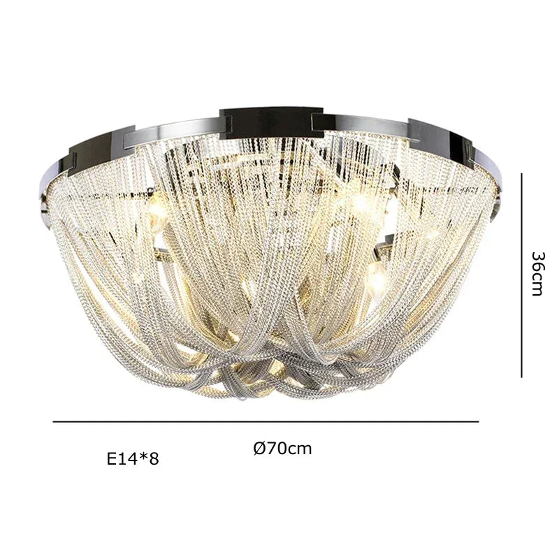 Alverton Tassel Staircase Chandelier