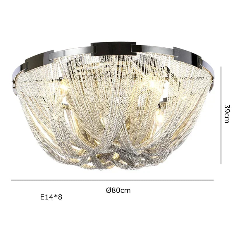 Alverton Tassel Staircase Chandelier