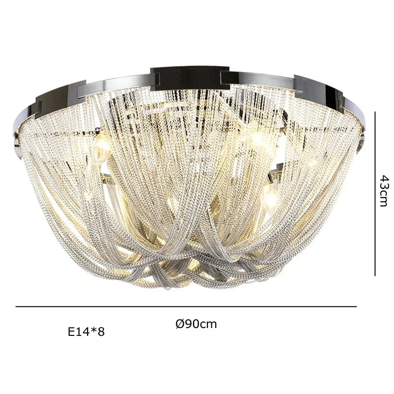 Alverton Tassel Staircase Chandelier
