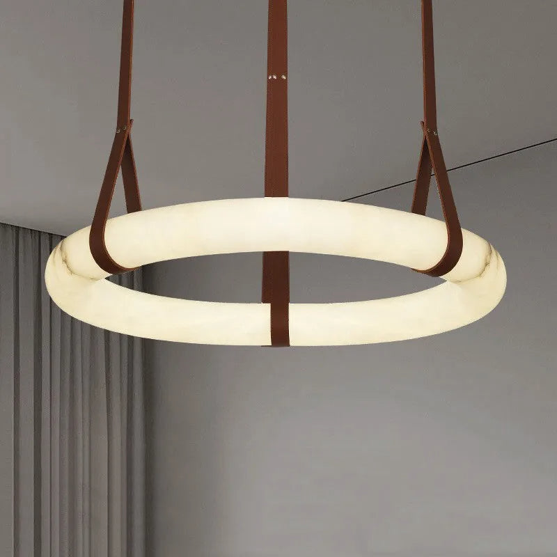 Wexford Marble Ring Chandelier