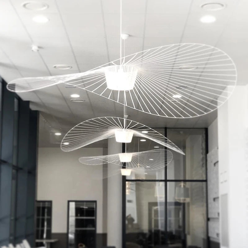 NYRA Straw Arc Chandelier