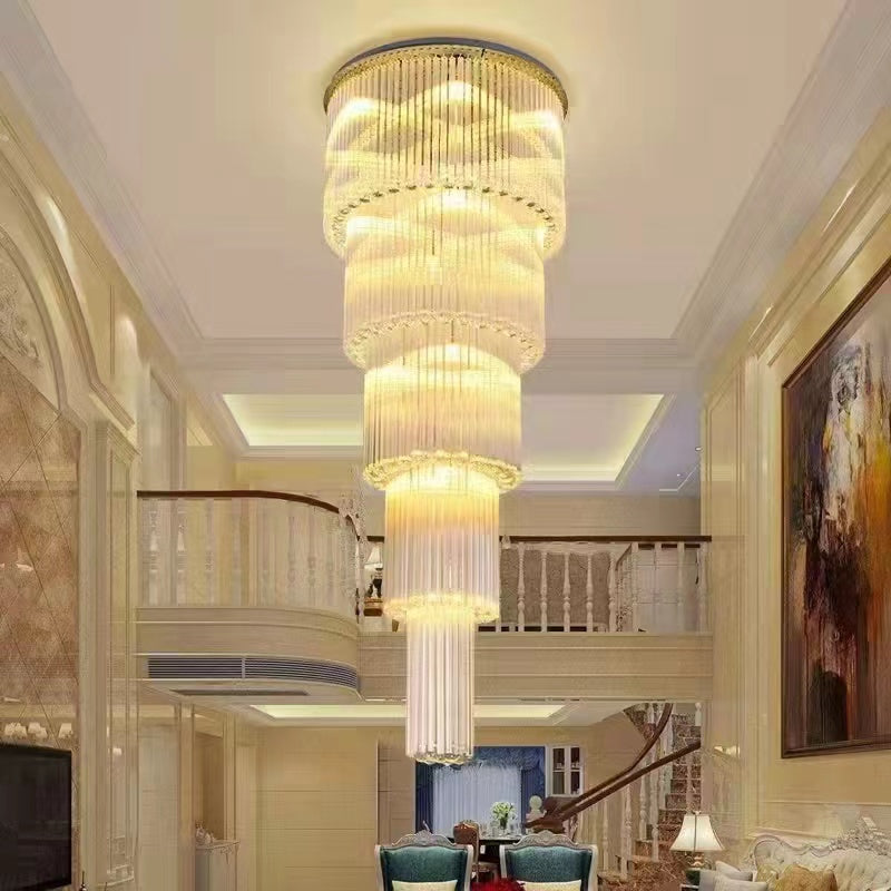 Xenara Large Crystal Chandelier