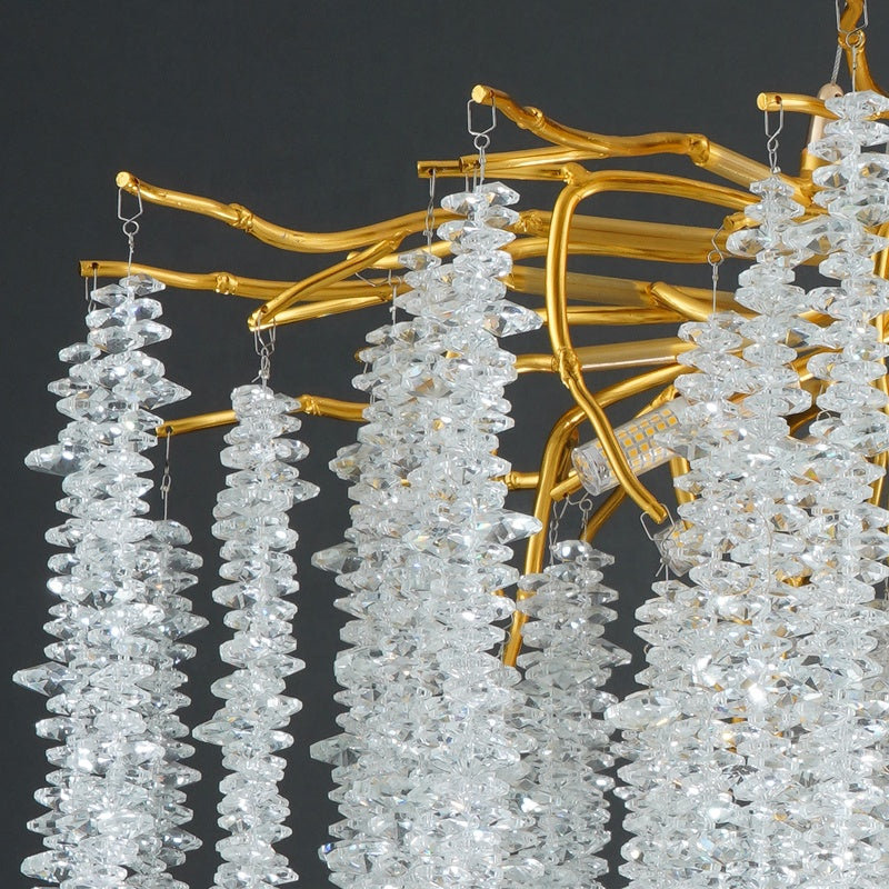 NYRA Tree Branch Crystal Chandelier
