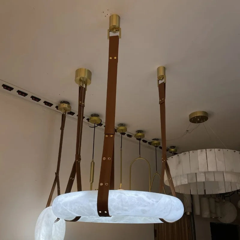 Wexford Marble Ring Chandelier