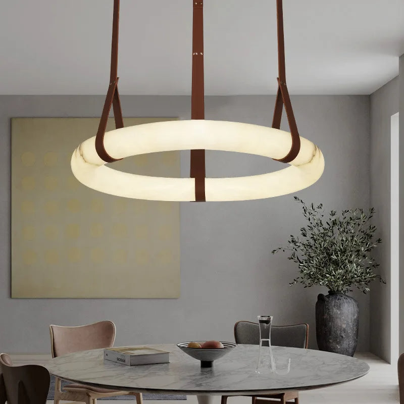 Wexford Marble Ring Chandelier
