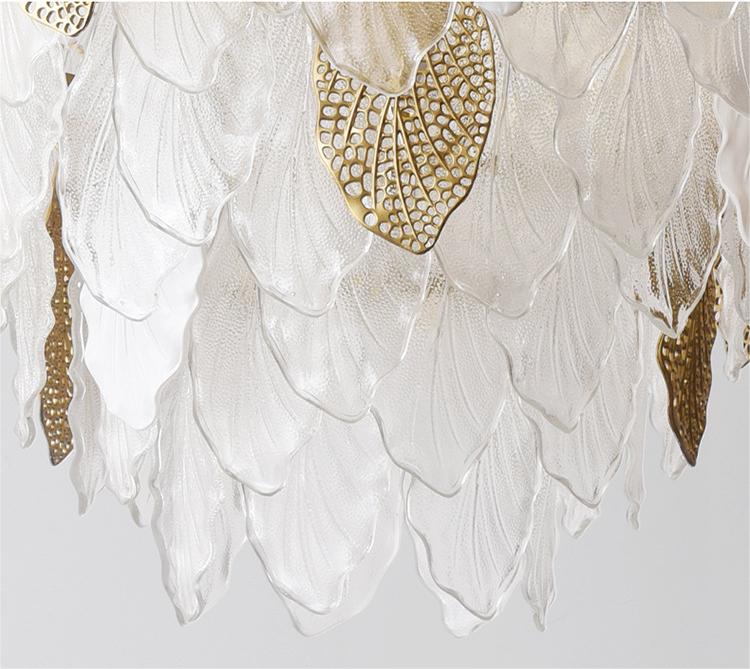 Crystal Leaf French Chandelier