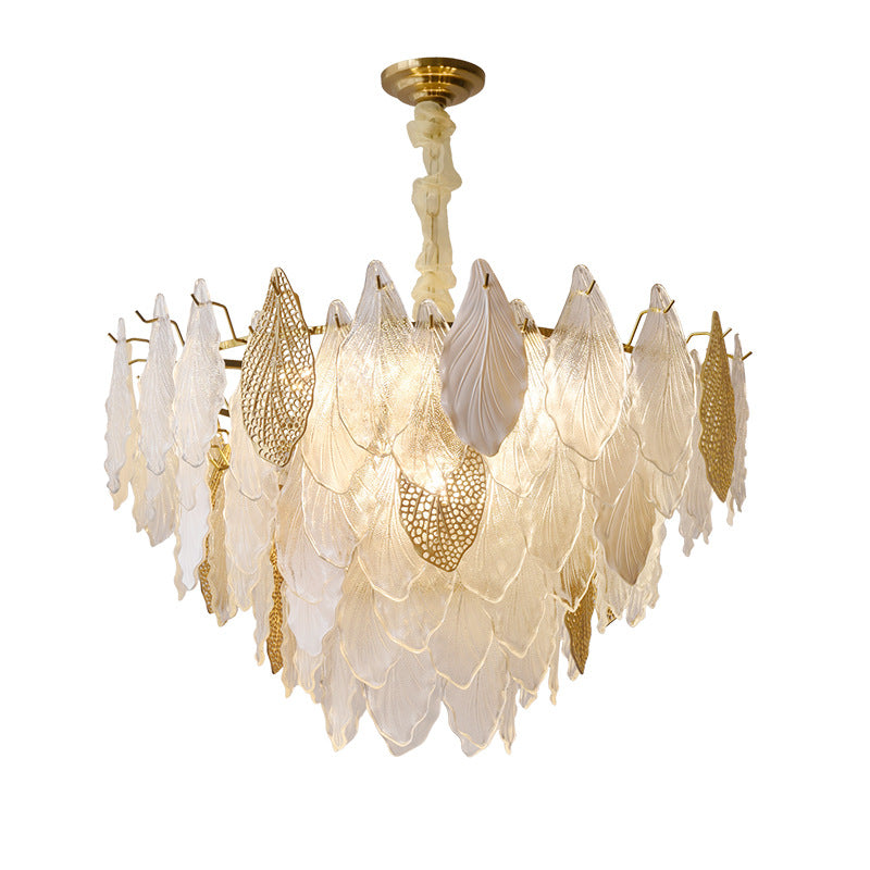 Crystal Leaf French Chandelier