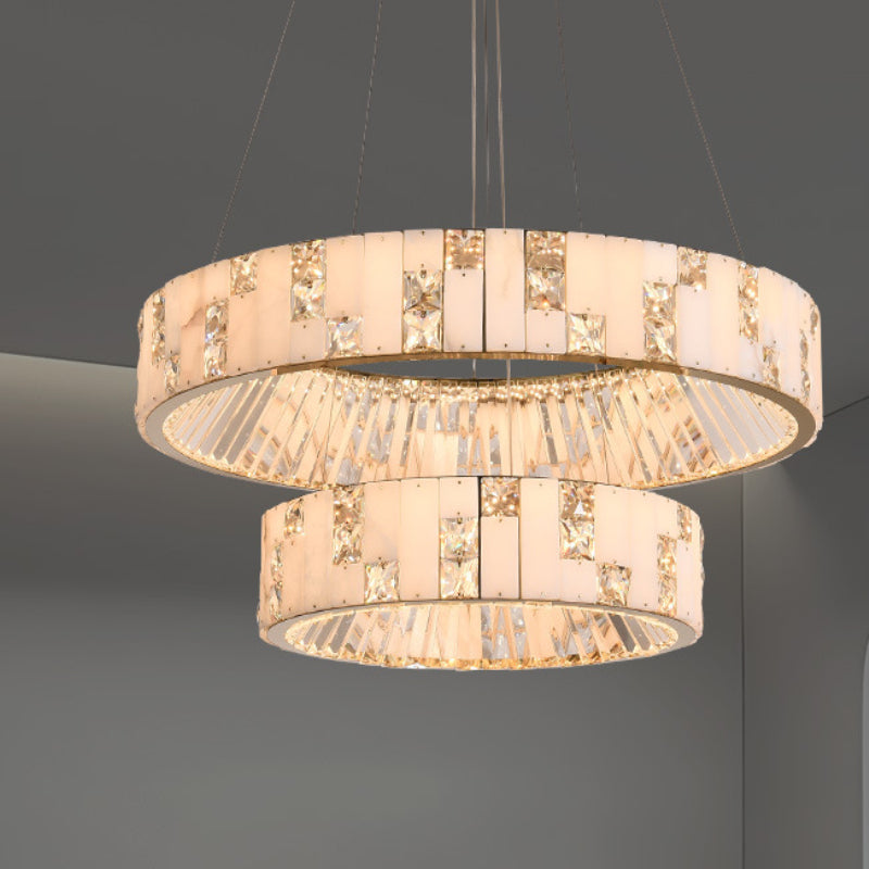 Edora Spanish Marble Chandelier