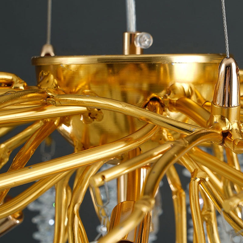 NYRA Tree Branch Crystal Chandelier