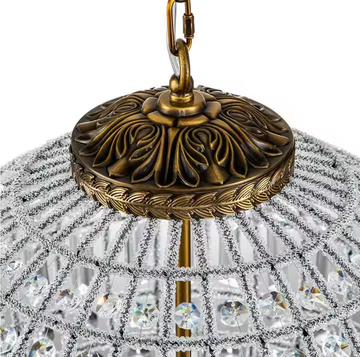 Clarion Crystal Orb Chandelier