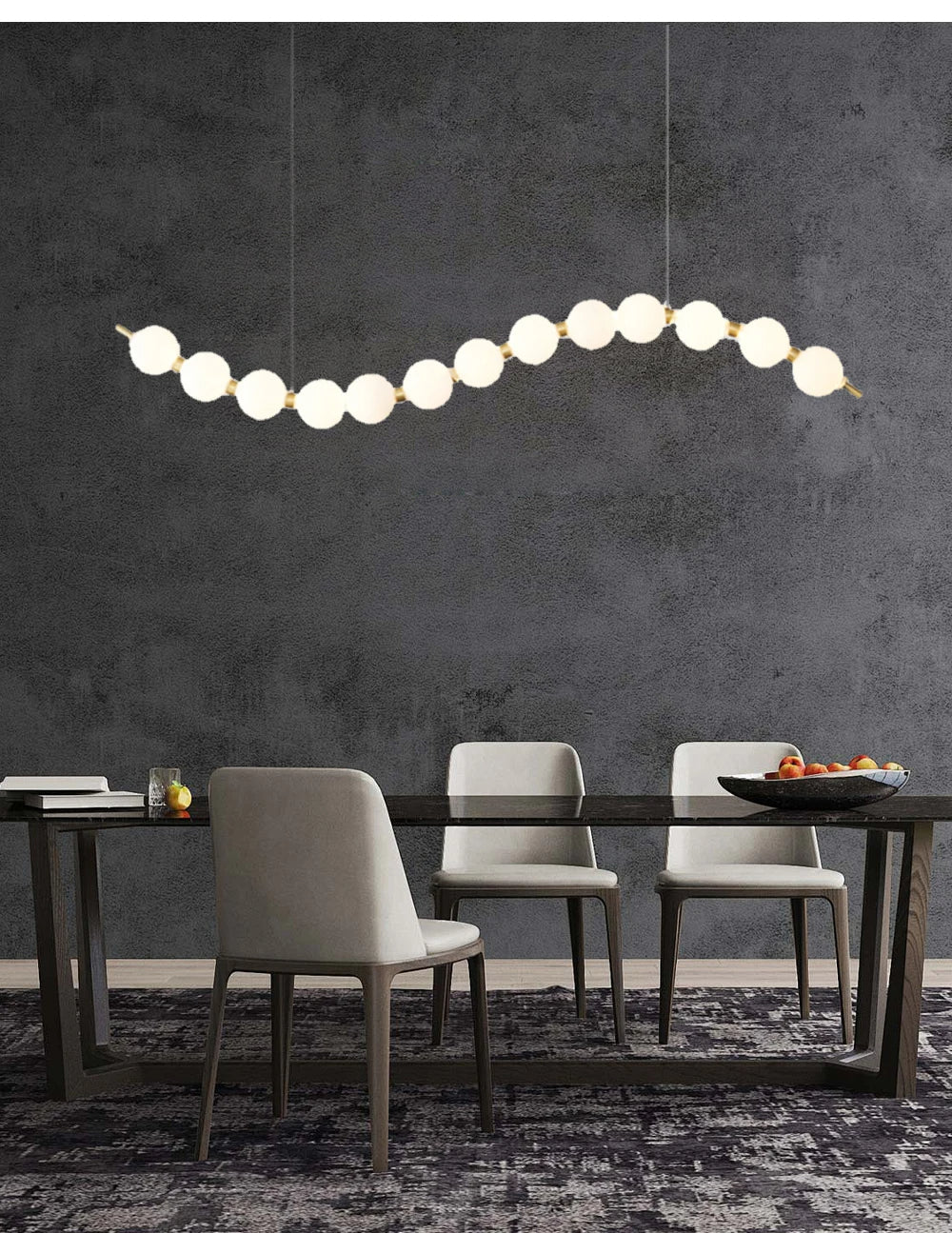 Vera Pearl Spiral Chandelier