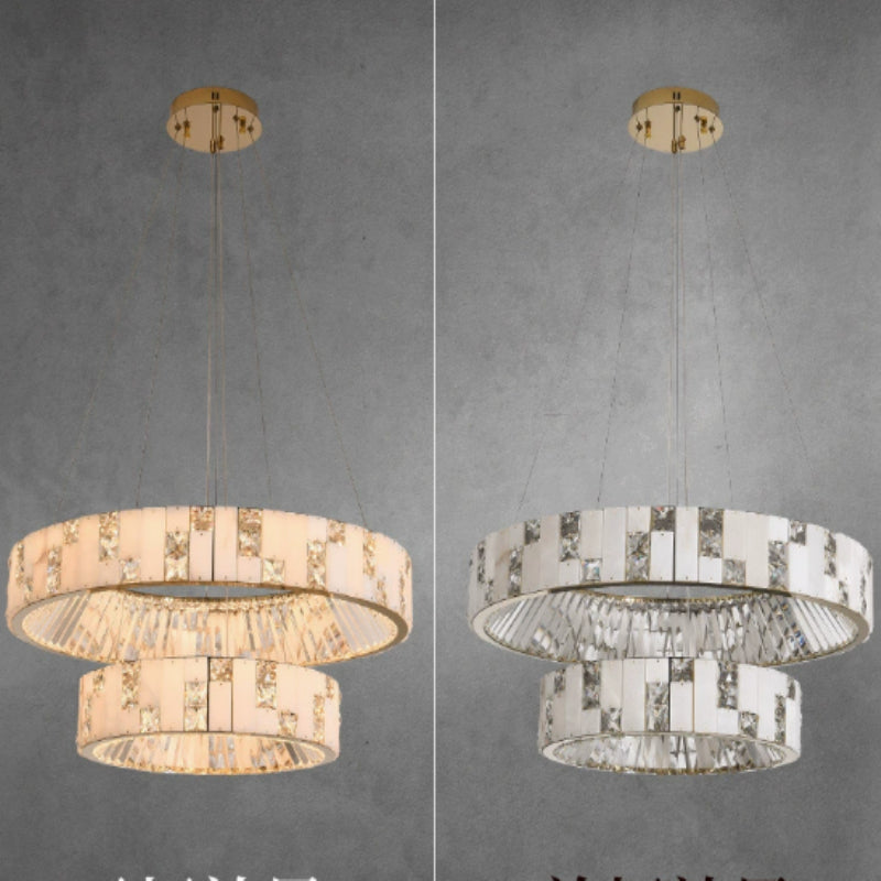Edora Spanish Marble Chandelier