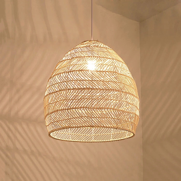 Handmade Rattan Pendant Light