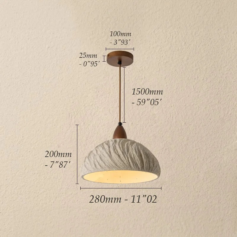 Boreal Wabi-Sabi Pendant