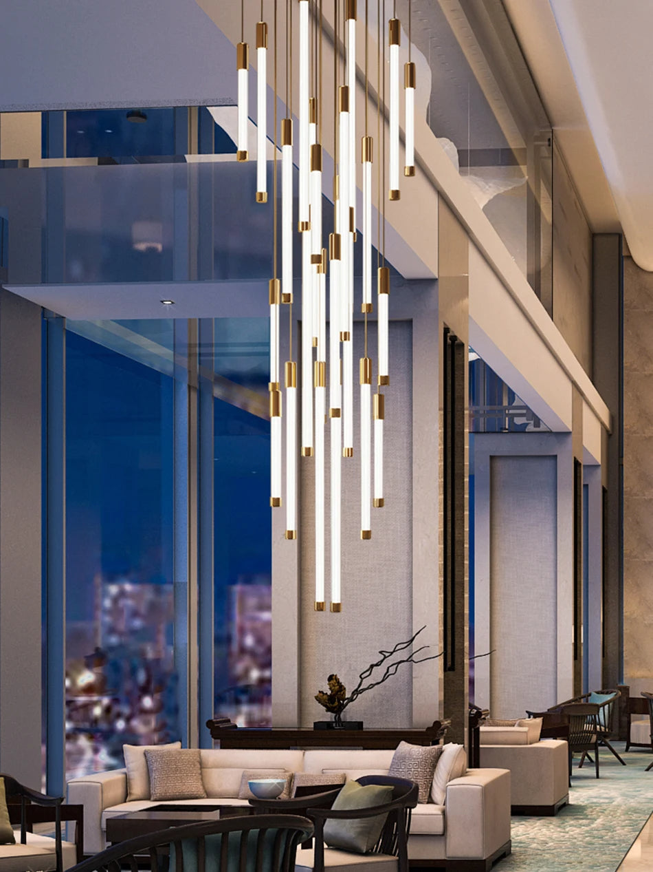 Orion Drift Staircase Pendant