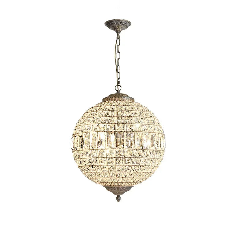 Clarion Crystal Orb Chandelier