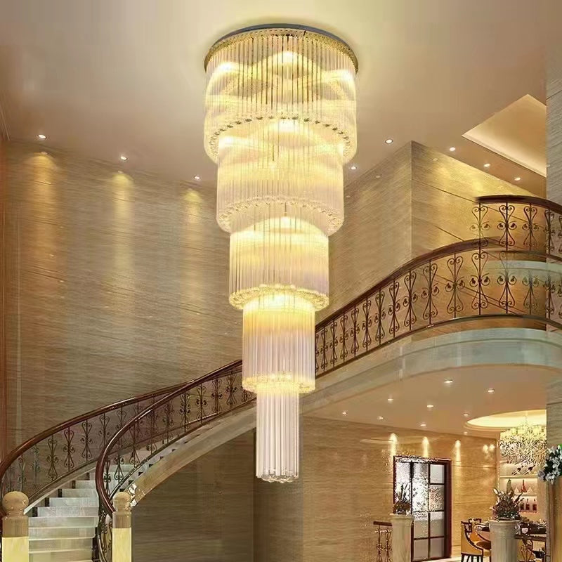 Xenara Large Crystal Chandelier