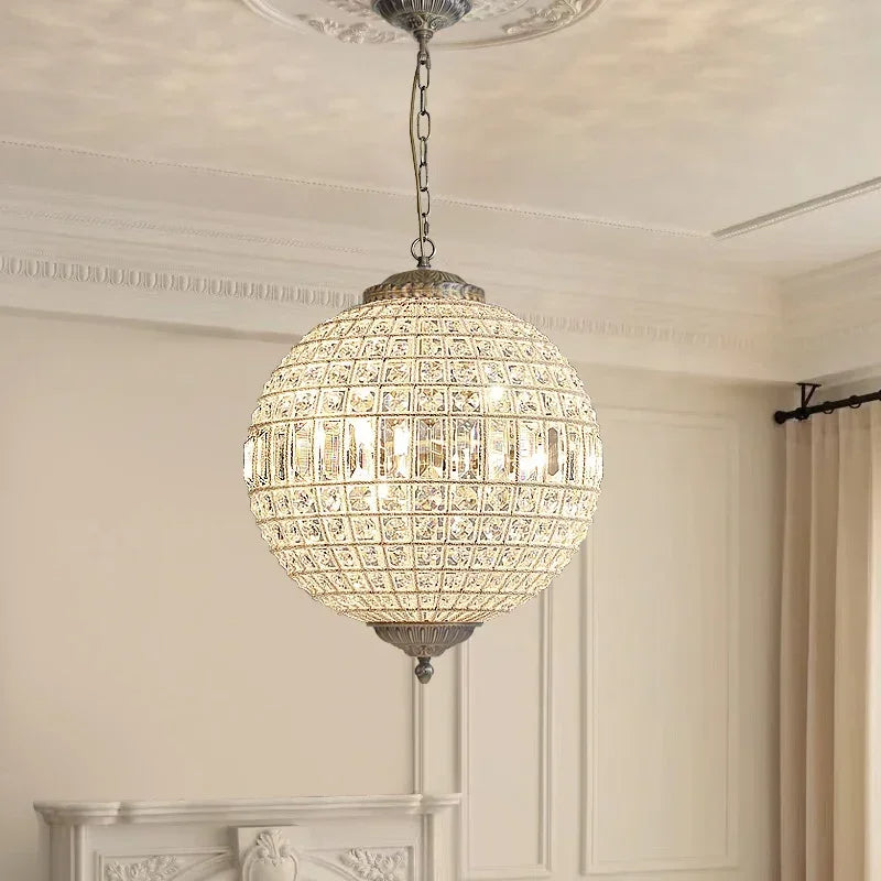 Clarion Crystal Orb Chandelier