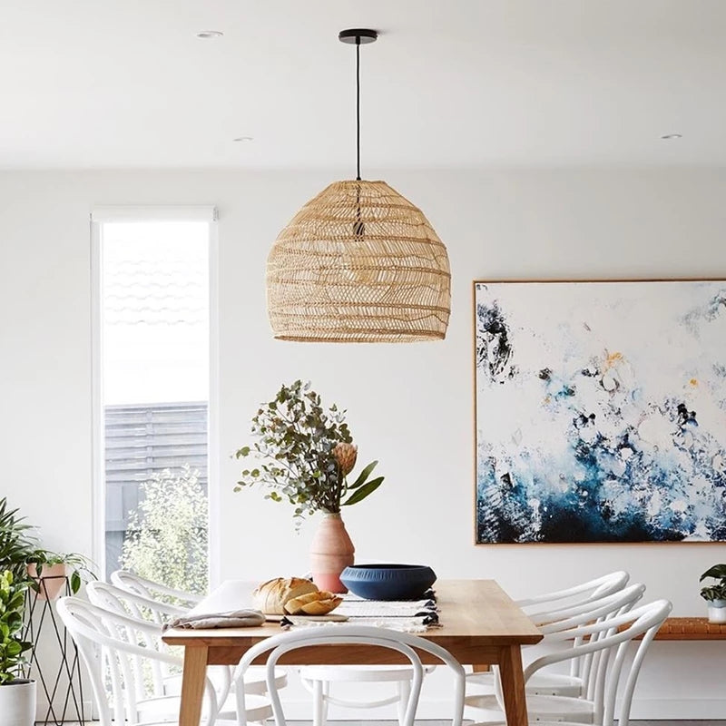 NYRA Rattan Pendant Light