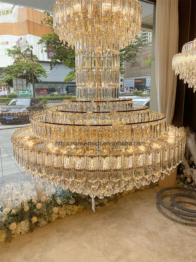 Orlix Large Crystal Chandelier