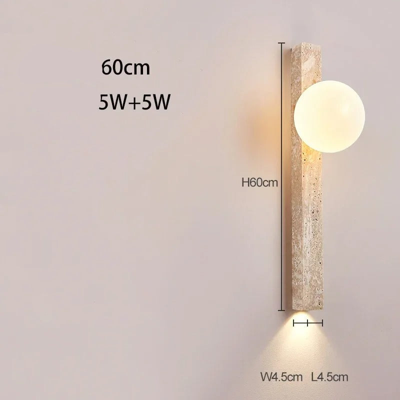 Travora Stone Wall Light