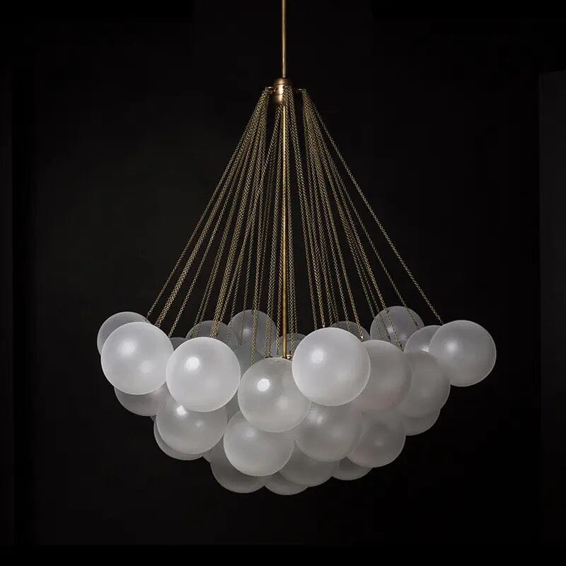 NYRA Frosted Ball Chandelier