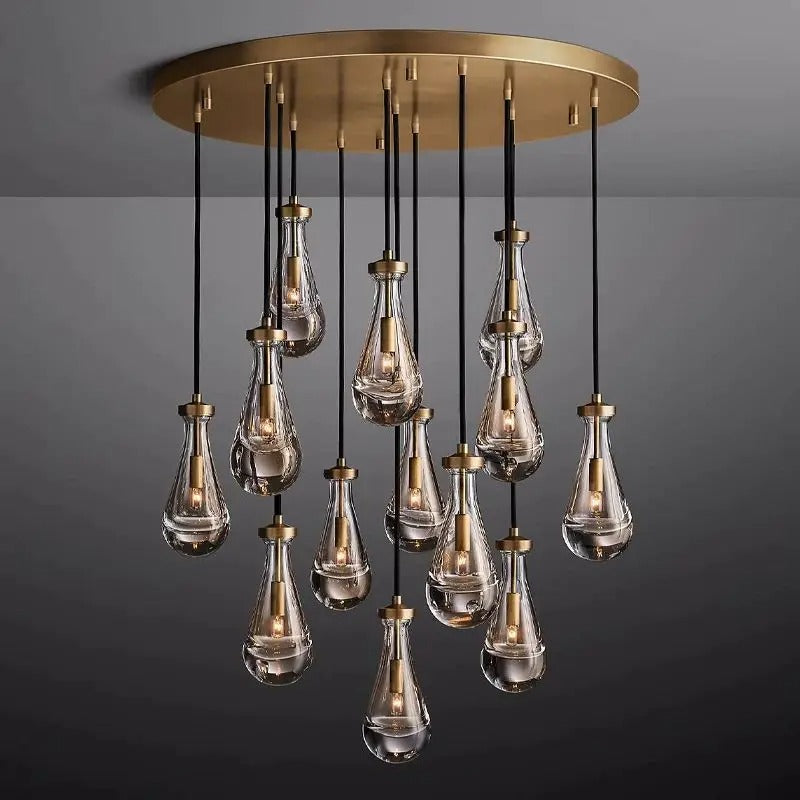 Ossian Glass Tears Chandelier