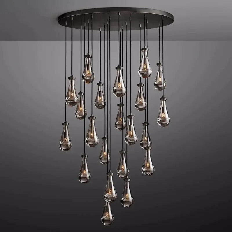 Ossian Glass Tears Chandelier