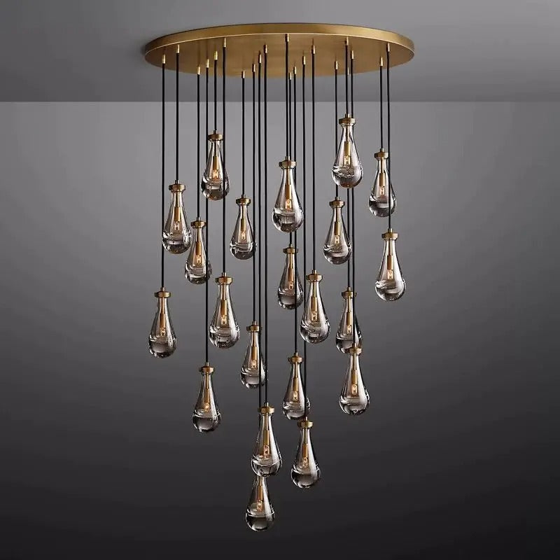 Ossian Glass Tears Chandelier