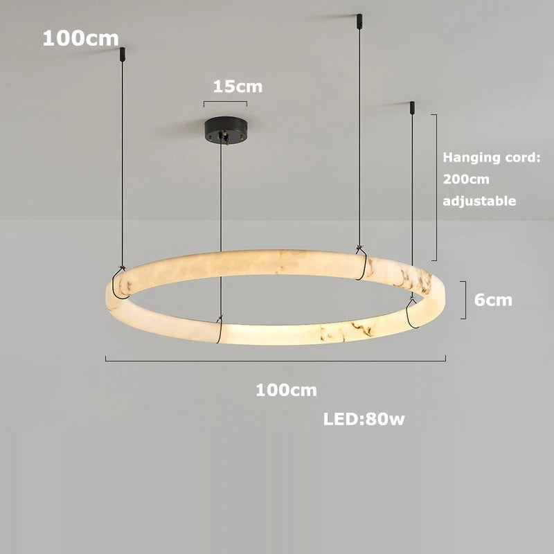 Klyra Marble Chandelier