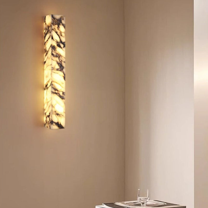 Mira Marble Minimalist Wall Light