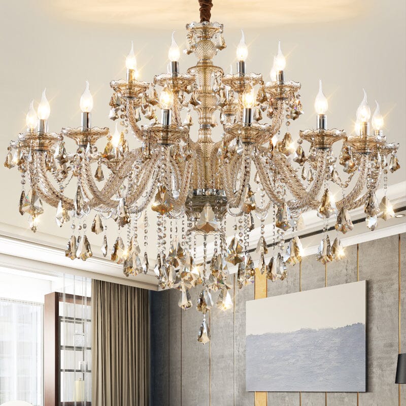 NYRA Italian K9 Candlestick Chandelier