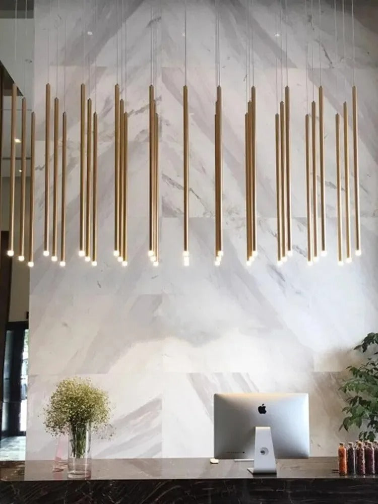 Dorset Staircase Tube Chandelier