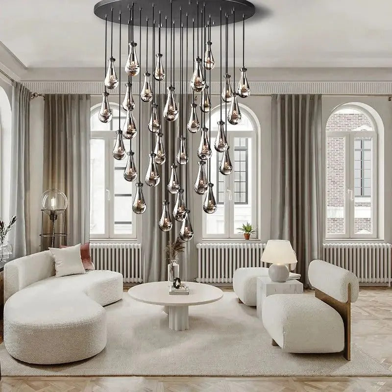 Ossian Glass Tears Chandelier