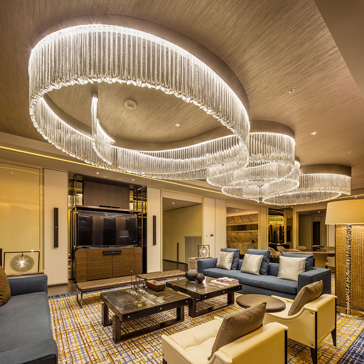 Sylex Commercial Crystal Chandelier