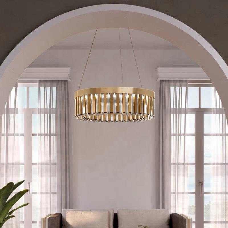 Nectar Round Crystal Chandelier