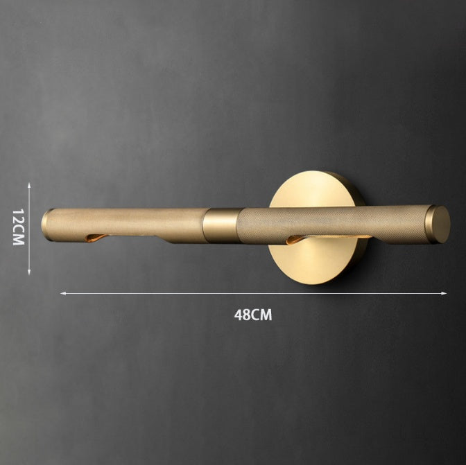 Nyra Brass Wall Lamp
