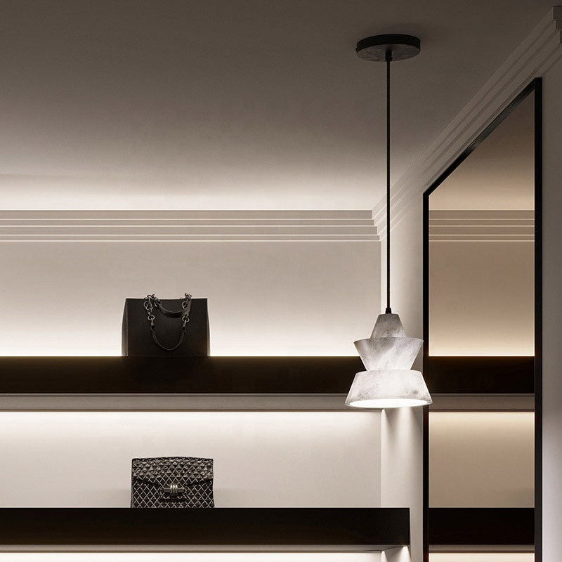 Orbix Alabaster Pendant Light