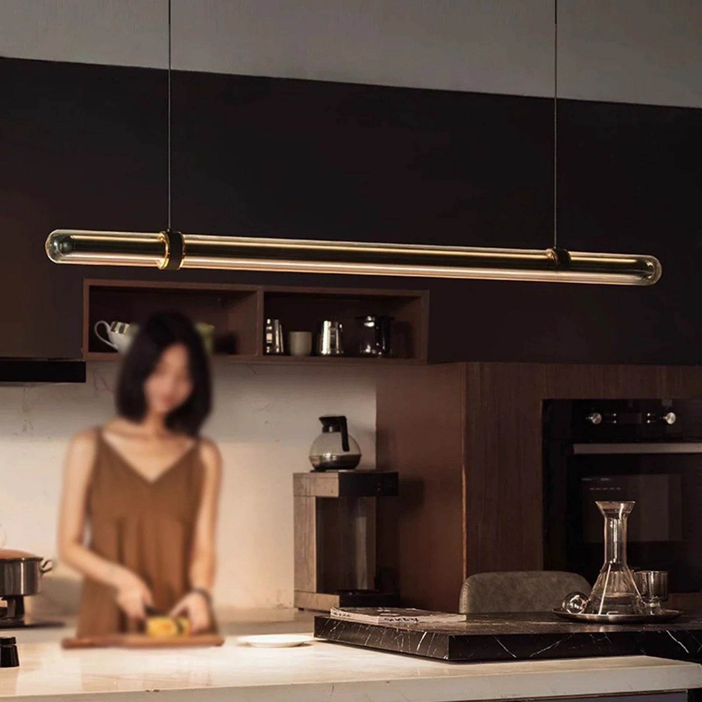 Time Tunnel Linear Pendant