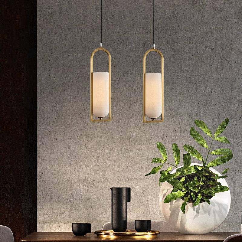 Meline Alabaster Pendant Light