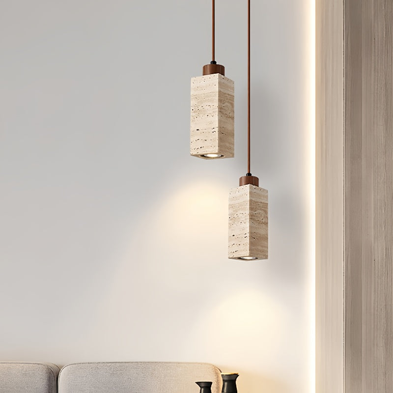 Terrano Stone Pendant Light
