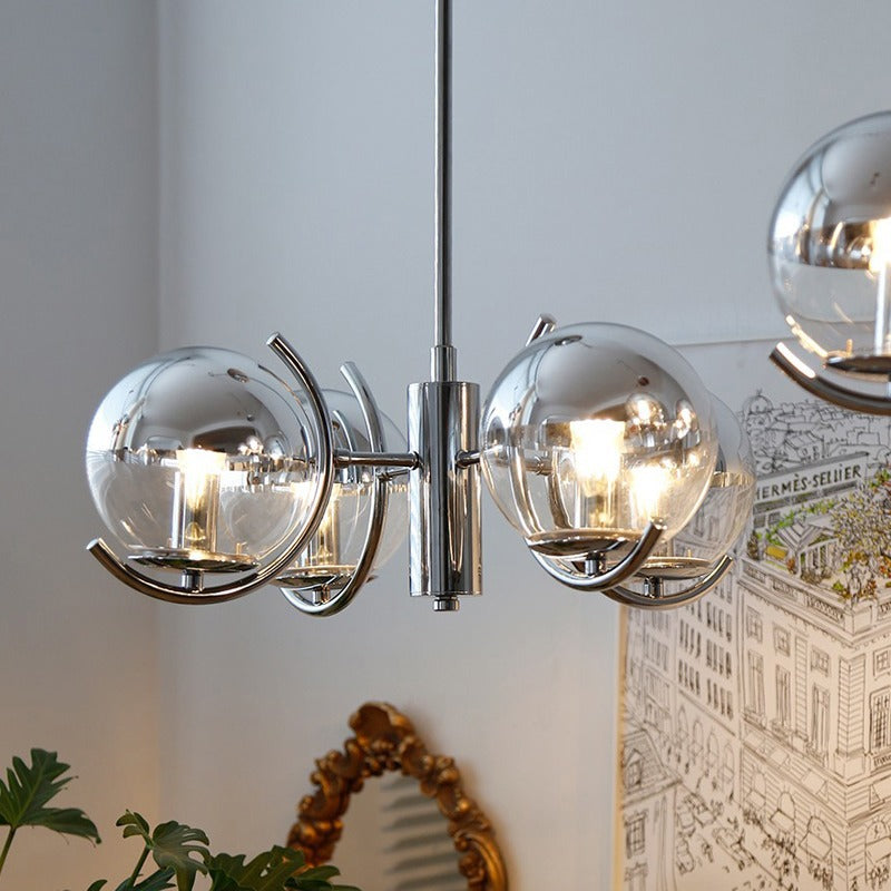 Lunar Eclipse Ball Chandelier