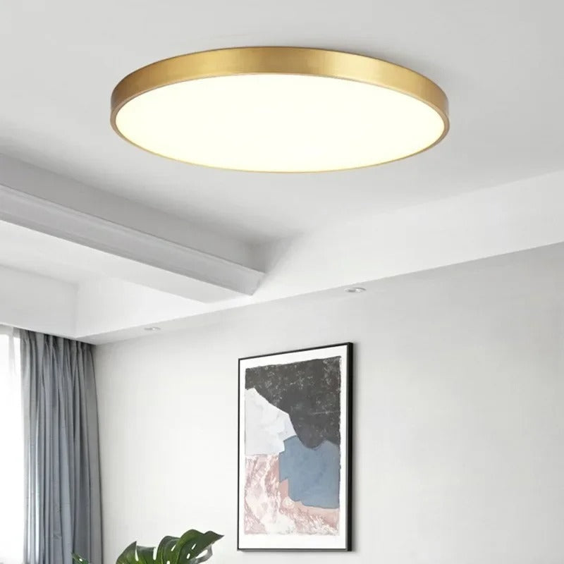 Elara Copper Ceiling Lamp